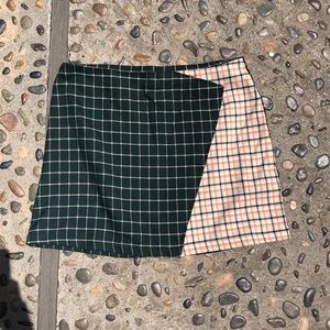 Plaid Skirt